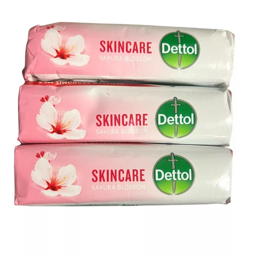 Dettol Skincare Soap 3 PC, 110 Gr Fresh Skin Protecting  Soap Bar For Body